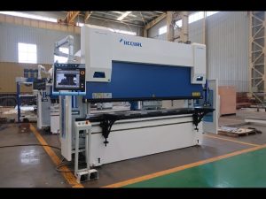 Máquina de freo de prensa de 6 eixes CNC de 100 toneladas x 3200mm