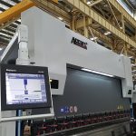 Delem DA52 máquina de dobra hidráulica, precisa posición de freo de prensa horizontal, ferro de ángulo cnc