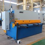 QC11y-16X3200 cnc corte de aceiro inoxidable máquina hidráulica de chapa de guillotina con E21