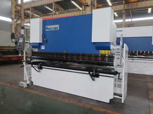 Freno de prensa hidráulico WC67Y, máquina de dobra de barra de cobre, máquina de dobradura CNC