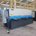 QC12Y chapa de placa de metal feixe de balance hidráulico máquina de corte