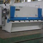 QC11Y cnc máquina de corte hidráulico, máquina de corte cnc de aceiro, máquina de corte de folla de metal